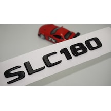 SLC 180 Bagaj Parlak Siyah ABS 3M 3D Yazı Logo