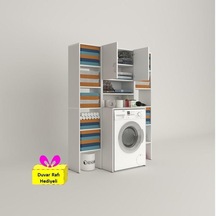 Kenzlife Çamaşır Makinesi Dolabı Hayzummaksduble Byz 180 126 55 Banyo Kiler Çift Kapaklı Arkalıklı + Tekli Duvar Rafı Hediyeli Beyaz Kenzlife Çamaşır Makinesi Dolabı Hayzummaksduble Byz 180 126 55 Banyo Kiler Çift Kapaklı Arkalıklı + Tekli Duvar Rafı Hediyeli Beyaz