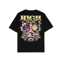 Adrift High Asf Oversize T-shirt Siyah