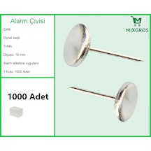 Alarm Etiketi Çivisi Metal Başlı 1000 Adet