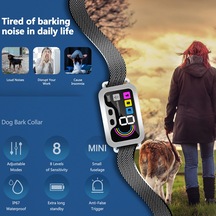 Geeroyoo Renkli Ekranlı Köpek Eğitim Kolyesi, Su Geçirmez Ve Hassas Ayarlı, Tüm Boyutlardaki Köpekler İçin Uygun