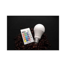 Gkshopcr 9w Rgb Kumandalı Lamba Smart Uzaktan E27 Led Yeni Creashop, 6485221263301721051 Diğer