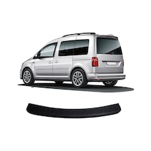 Volkswagen Caddy 2015-2020 Uyumlu Arka Tampon Eşiği Koruma Abs Mat Siyah