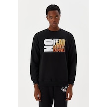 No Fear Erkek Sweatshirt Siyah M500260 001