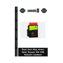Özel Seri Maç Aracı Spor Eşyası Hk-100 Hakem Cüzdanı Çok Renkli