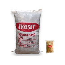 Kauçuk Paket Lastiği Küçük Boy 40mm 25 Kg