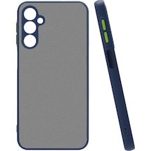 Goocamp Galaxy Uyumlu M34 5g Kılıf Hux Kapak - Lacivert Lacivert