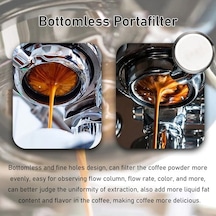 Novahub 58mm 3 Kulaklı Dipsiz Ahşap Saplı Bardak Filtre Sepeti Barsetto Ba101/102 Calphalon Temp Iq Yedek