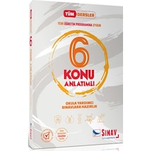 Sınav Yayınları 6. Sınıf Tüm Dersler Konu   Anlatımlı