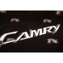 Toyota Uyumlu Camry Bagaj 3M 3D Krom Abs Logo Amblem