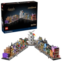 LEGO® Harry Potter™ Diagon Yolu Büyücü Mağazaları 76444 - Yetişkinler için Koleksiyonluk Yaratıcı Sergileme Modeli Yapım Seti (2750 Parça)