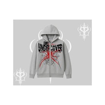 Tarzsokak Beyaz Hırka Sweatshirt Spider Undercover Gri
