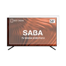 Saba Uyumlu 58" inç 146 Ekran Tv Ekran Koruyucu