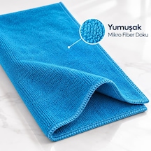 Mikrofiber Bez Oto Havlu Ve Yer Kurulama Bezi, 50x60 Cm Süper Emici, İz Bırakmayan Temizlik Bezi Belirtilmemis