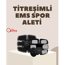 Masaj Aletleri & Şilteleri Ems Kas Yapma Ve Yağ Yakma Cihazı Titreşimli 2025 Orijinal Spor Aleti