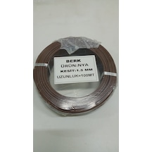1.5 Mm Nya Kahverengi Tam Kesit Cca Kablo