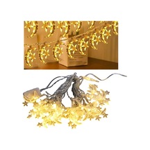 Winnboss Wn-1181 5 Metre 20 Ledli Ay Yıldızlı Günışığı Sabit Led Dekoratif Aydınlatma 5 Watt Sarı