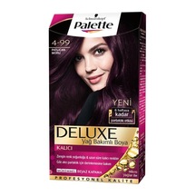 Palette Deluxe Kit Saç Boyası 4 - 99 Patlıcan Moru