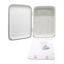 Baff Abs Plastik Dış Mekan Kamera,swich, Nvr-dvr Saha Panosu 210x300x125 Mm Ip65 Su Geçirmez Kamera Ve Elektrik Bağlantı