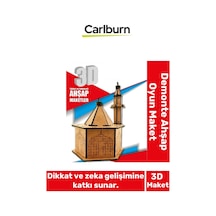 3 Boyut Eğitici Öğretici Zeka Geliştirici Boyanabilir Ebeveyn Çocuk Puzzle Demonte Ahşap