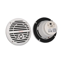 Magicvoice 65-2bq5s Beyaz 6.5'' 16 Cm Usb'li 60 Watt Marine Alçıpan 2'li Hoparlör