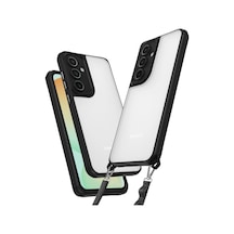 Samsung Galaxy  Uyumlu  A35 5g Kılıf Penta Silikon Kılıf - Siyah Çok Renkli