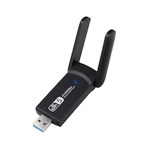 Gomax AC1200 Mbps Dual Band USB 3.0 Kablosuz Wi-Fi Alıcı Adaptör