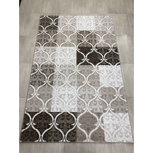 Dinarsu Halı Divina 150X233 Dı-010 Vizon Krem Kareli 4 M2 Halı !