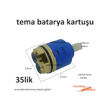 Siamp Tema Batarya Musluk Kartuşu 35lik Tema Marka Küçük Boy Ayak