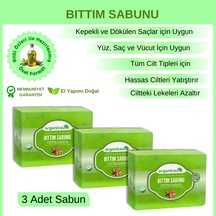 Organicsun Doğal Bıttım Sabunu 3 x 140 G