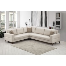 Kristal 3+köşe+2 Köşe Takımı Bej