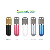 Profesyonel Ses Kaydı İçin Yüksek Hassasiyetli Kondenser Mikrofon, Radyo Ve Stüdyo Kullanımına Uygun