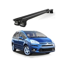 Trio-ı Citroen C4 Grand Picasso 2007-2013 Uyumlu Siyah Kilitli Ara Atkı 135cm Port Bagaj Tavan Barı