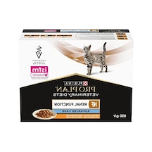 2As Sıvı Kediler İçin Böbrek Sağlığı Maması, 10 X 85 G 12 Gri
