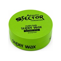 Sector Süper Wax Saç Şekillendirme Krem 150ml Matte Look - 48'li Paket