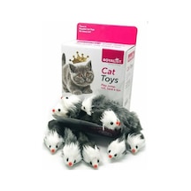 Royalist CT18019 Sesli Peluş Fare Kedi Oyuncağı