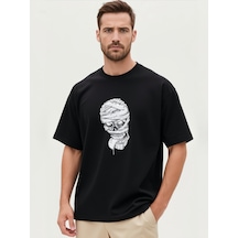Ogc Mumya Kafa Oversize Unisex T-shirt Siyah