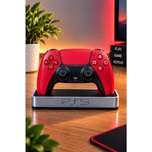 Veriqo 3d Ps5 Dualsense Uyumlu Oyun Kolu Standı Gamepad Tutucu Masaüstü Controller Standı Gri