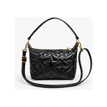 Nura Collection Nova Yıldız Desen Kadın El Ve Omuz Çantası - Siyah - 894634557 Siyah