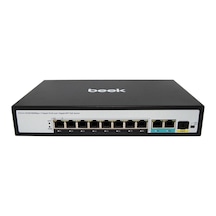 Yönetilemeyen Poe Switch\n8 X 10/100/1000base-t Ieee802.3af/at Poe Port Port Başına 30.8 Watt