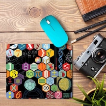 Matematik Semboller Baskılı Mousepad Mouse Pad
