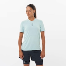 Salomon S/lab Ultra Kadın Koşu Tişört Cameo Blue Lc2252500 Mavi Salomon S/lab Ultra Kadın Koşu Tişört Cameo Blue Lc2252500 Mavi