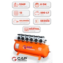 Gap Kompresör GPS 1500x6 Sessiz Ve Yağsız  Hava Kompresörü