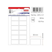 Tanex Ofc-117 Ofis Etiketi Beyaz 1171010 Genel