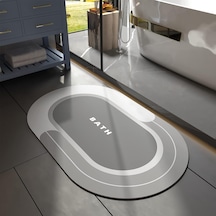 Netmarkt Banyo Paspası - Süper Emici Kaymaz Hızlı Kuruyan Lekeye Dayanıklı Halı - Dış Mekan Küvet Duş Odası İçin Kolay Bakım 58 Cm Sku: Smg8690010213792 21 x 21