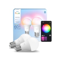 Philips Hue Essential 8w E27 806 Lumen Renkli Akıllı Ampul A60 2'li Ekopaket Diğer