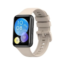 Huawei İle Uyumlu Watch Fit 2 Kordon Spor Silikon Kordon Mix 43 Çok Renkli