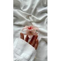 Lotus Mandal Toka Mandal Saç Tokası Kadın Saç Tokası - Aksesuarı Pudra Pembe