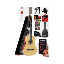 Midex Mgx-200nt Kaliteli Klasik Gitar 4/4 Yetişkin Boy Full Set 1 Adet