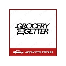 Grocery Getter Sticker Grocery Getter Oto Sticker Araba Sticker